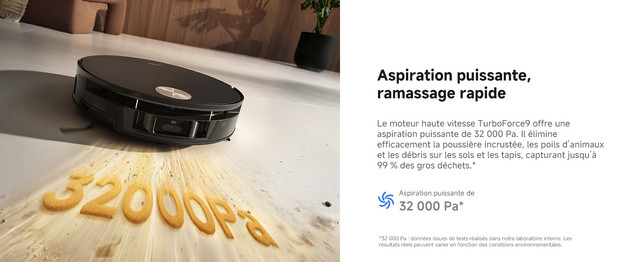 32000Pa Powerful Suction