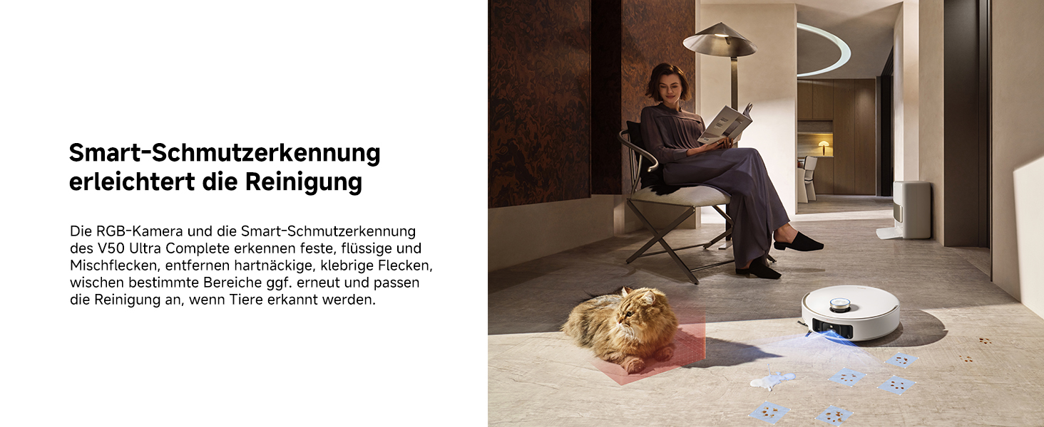 Intelligent Dirt Detection Makes Cleaning Easy