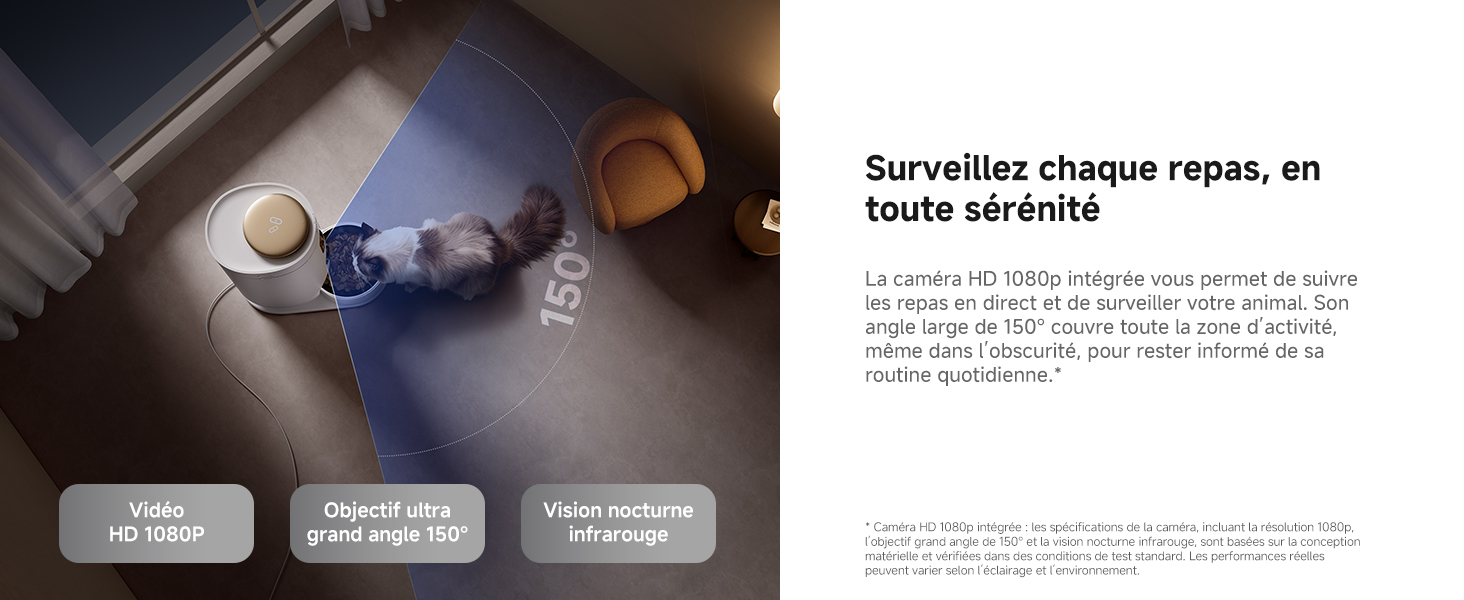 Caméra HD 1080p intégrée