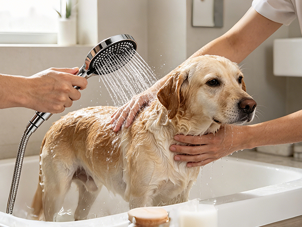 Douchette pour le bain des animaux