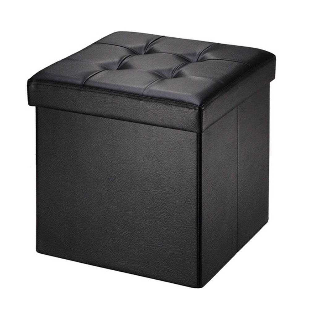 Pouf De Rangement En Cuir Siège Repose-pieds Pliable Pouf Supportant Jusqu'à 120Kg Noir -VIDAXL || Songmics Soldes AAHKMJXYDAFdJAOAIMEbOAchPD92NnCxpRrl2cEzVRy8cCggrsP13oKXQysvsyCtnw0Xy3ATOl48u2qF2J1 FtJY