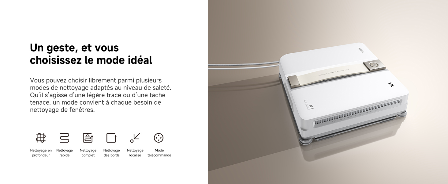 Tap Clean Choose Smart Modes Instantly