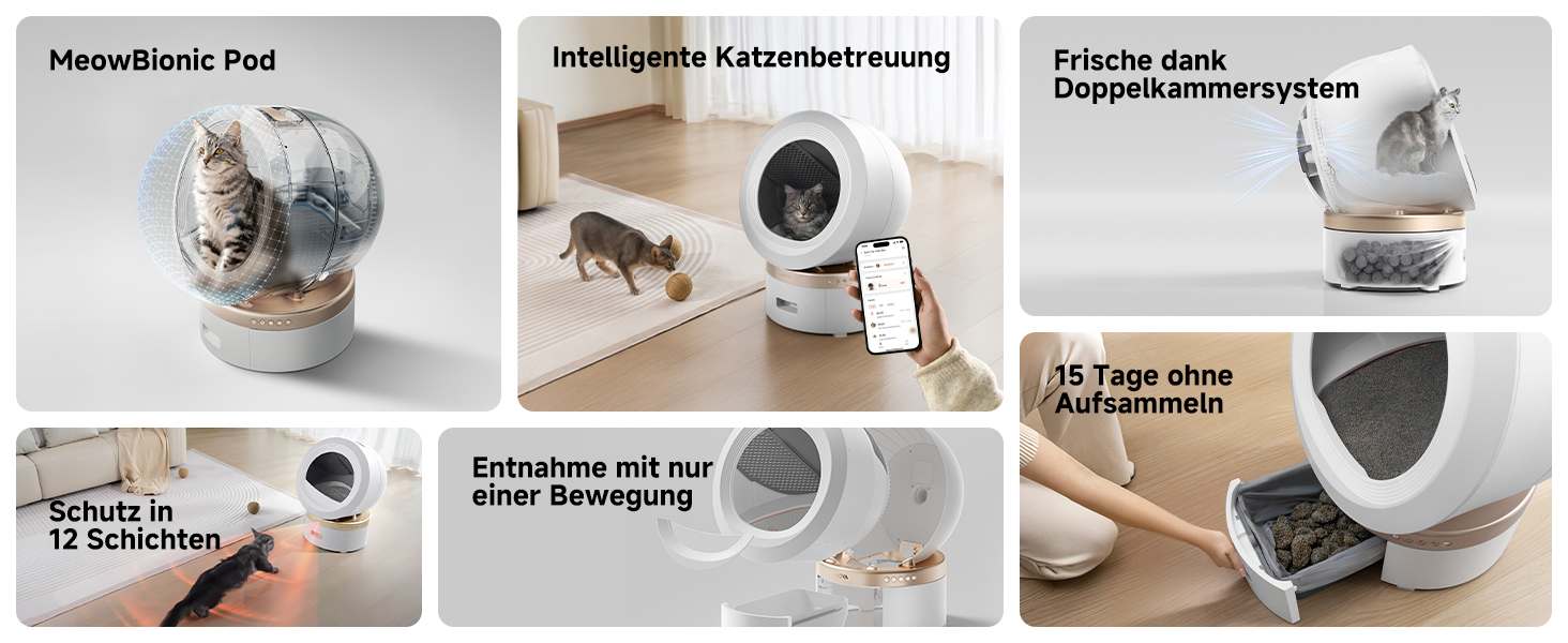 MOVA MeowgicPod Hauptmerkmale