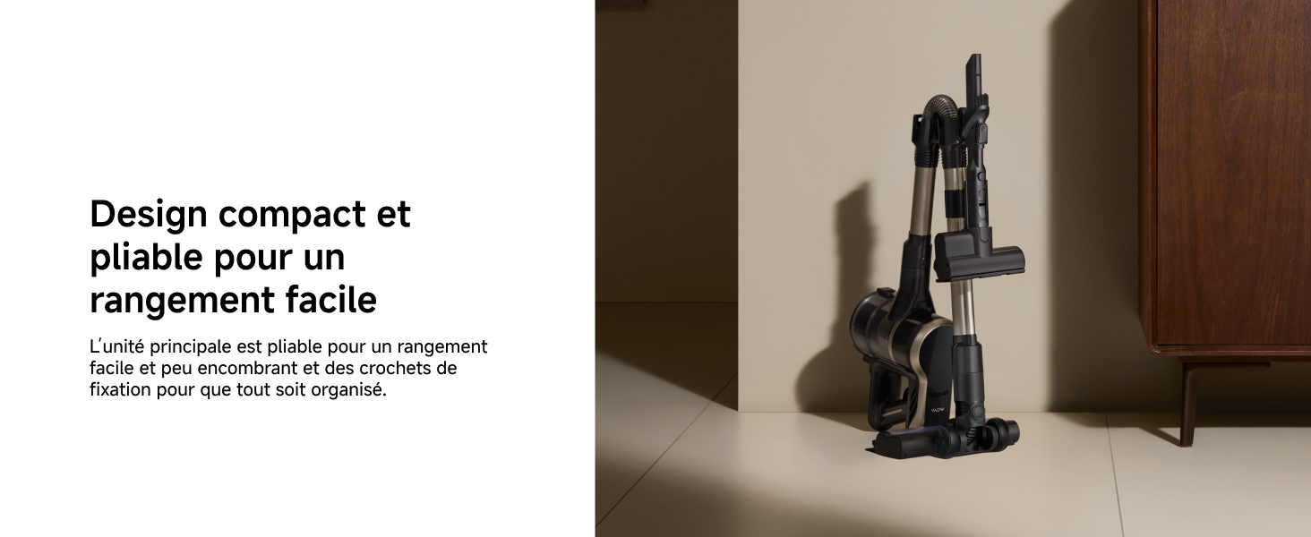Design compact et pliable