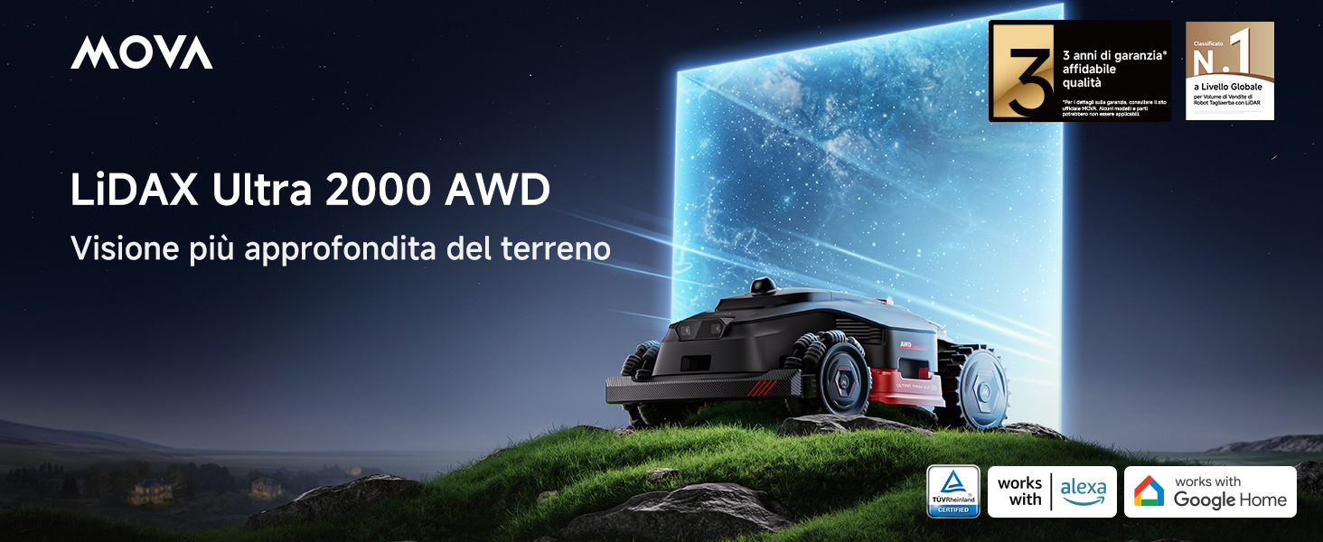 MOVA LiDAX Ultra 1000 AWD-EU Italian detail image 01
