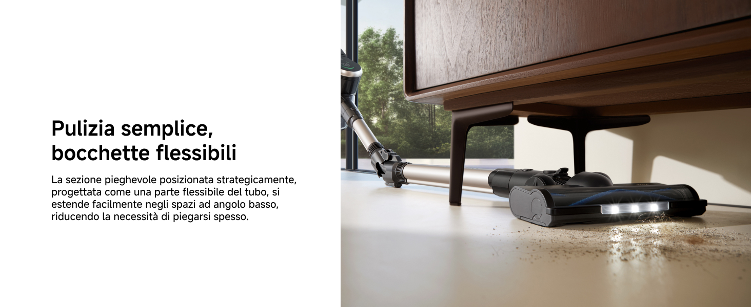 Easy Cleaning Flexible in Crevices