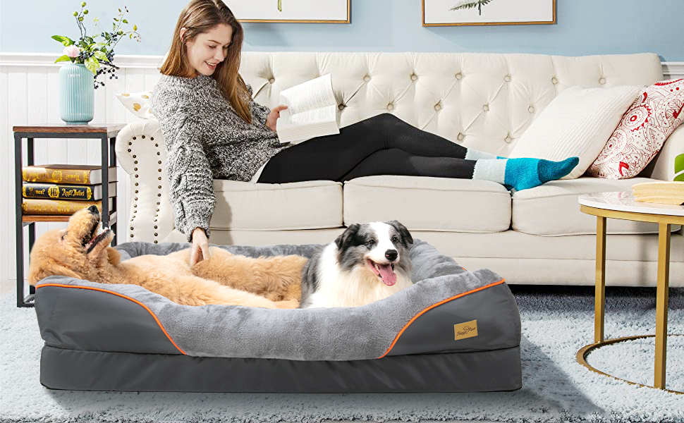 Joyelf large 2024 dog bed