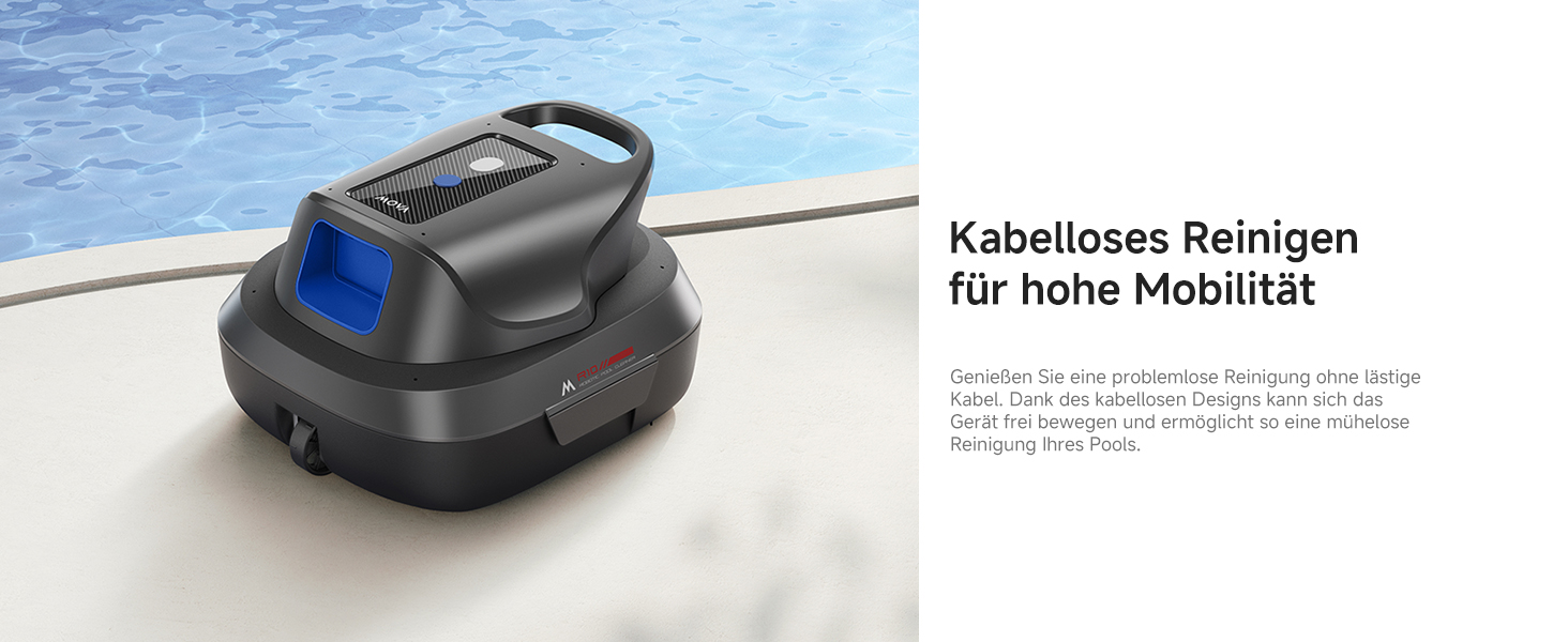 Kabellose Reinigung