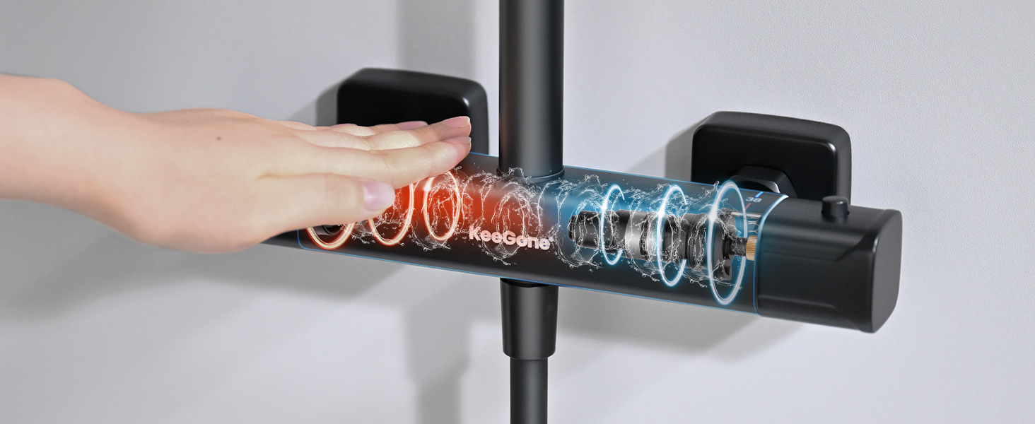 Valve thermostatique anti-brulure