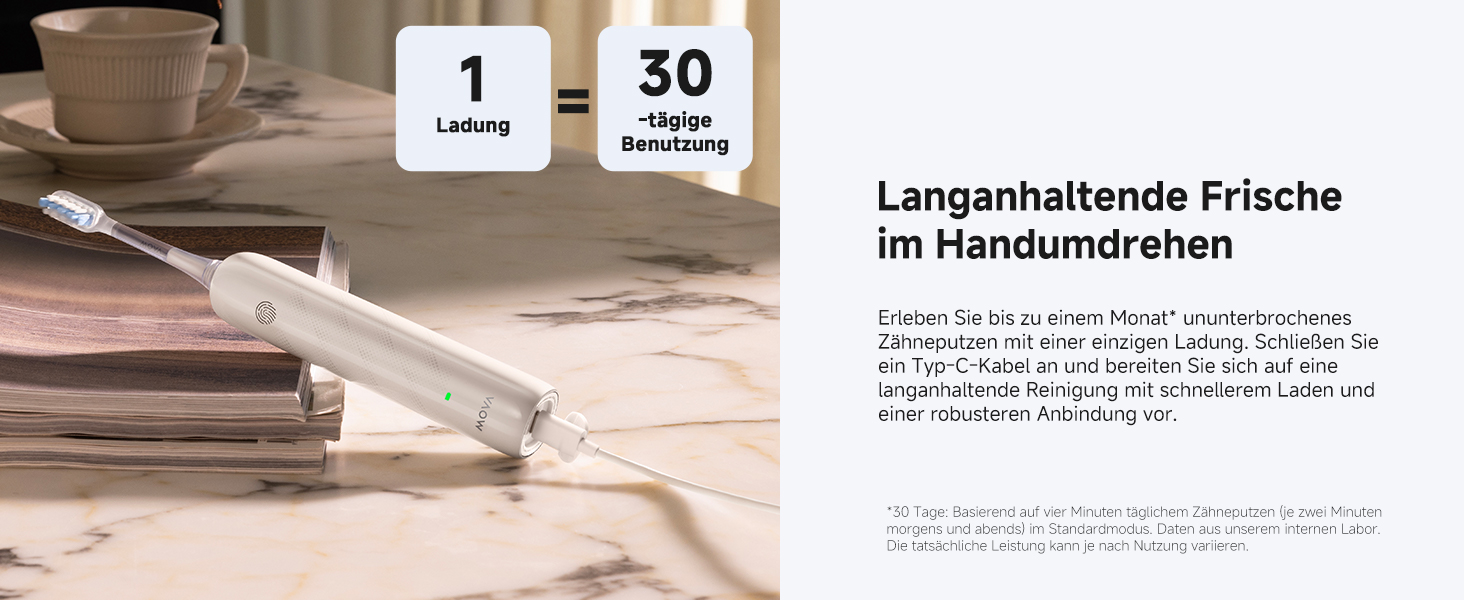 30 Tage Akku