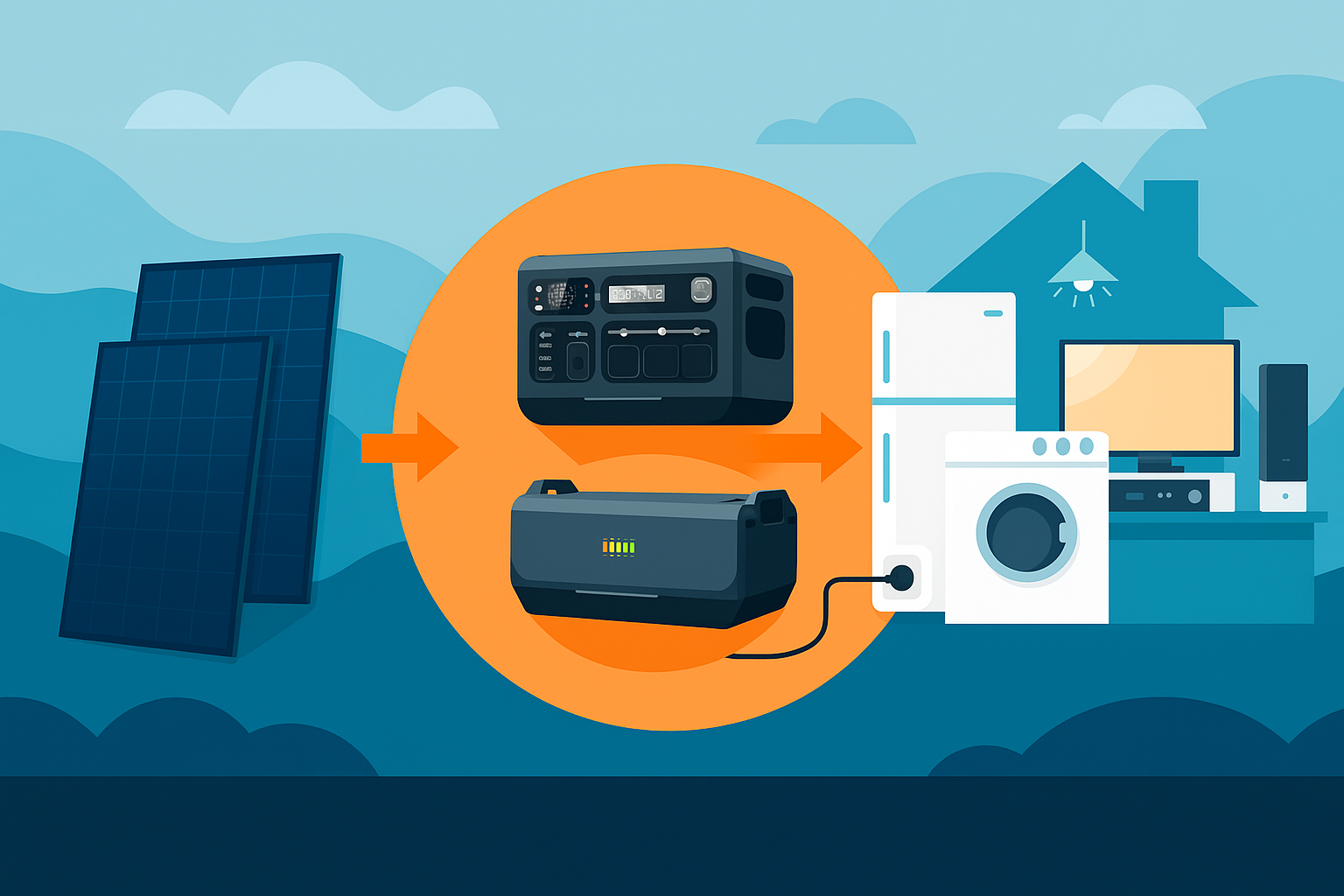 IZYWATT.eco alimente vos appareils domestiques