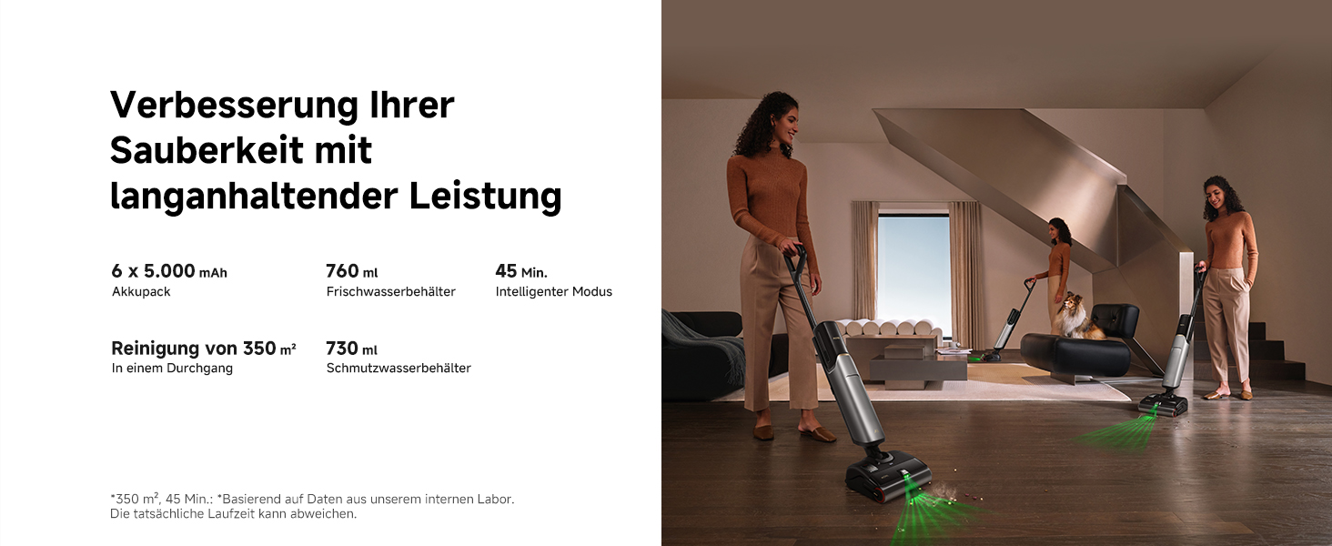 Langanhaltende Leistung