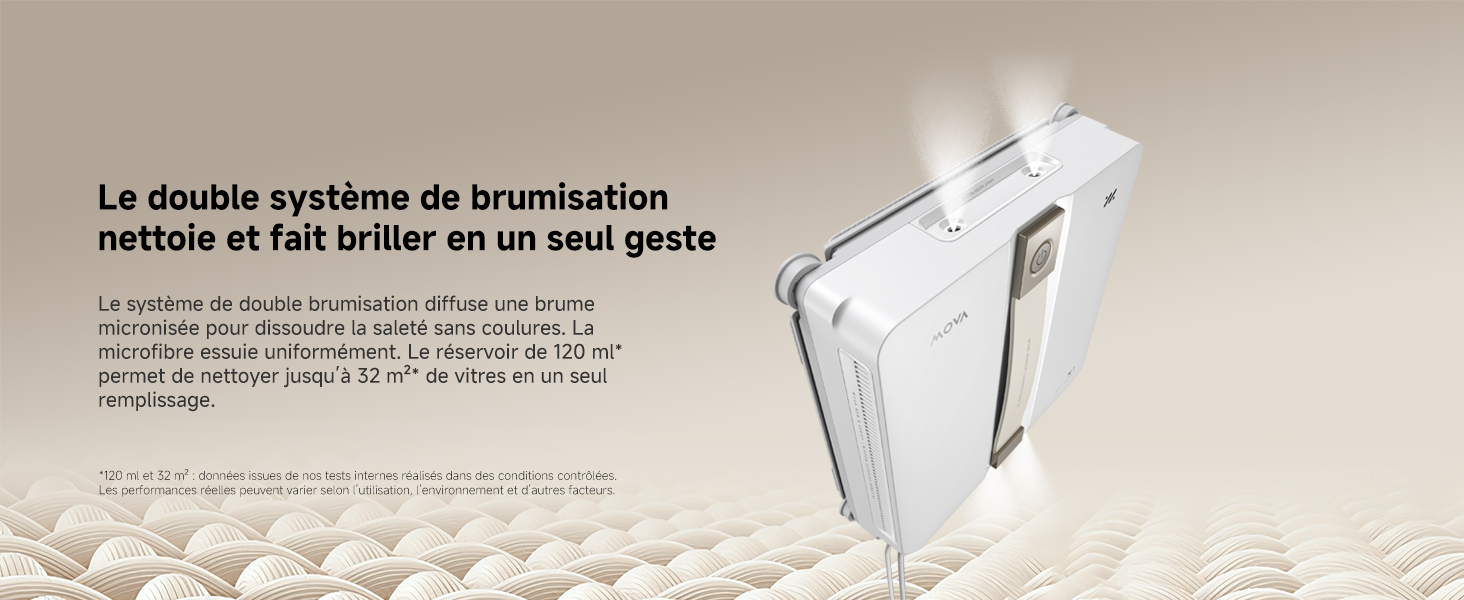 Dual Wing Mist Cleaning System