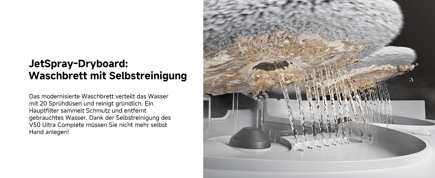 Jet Spray Dryboard The Self Cleaning Washboard