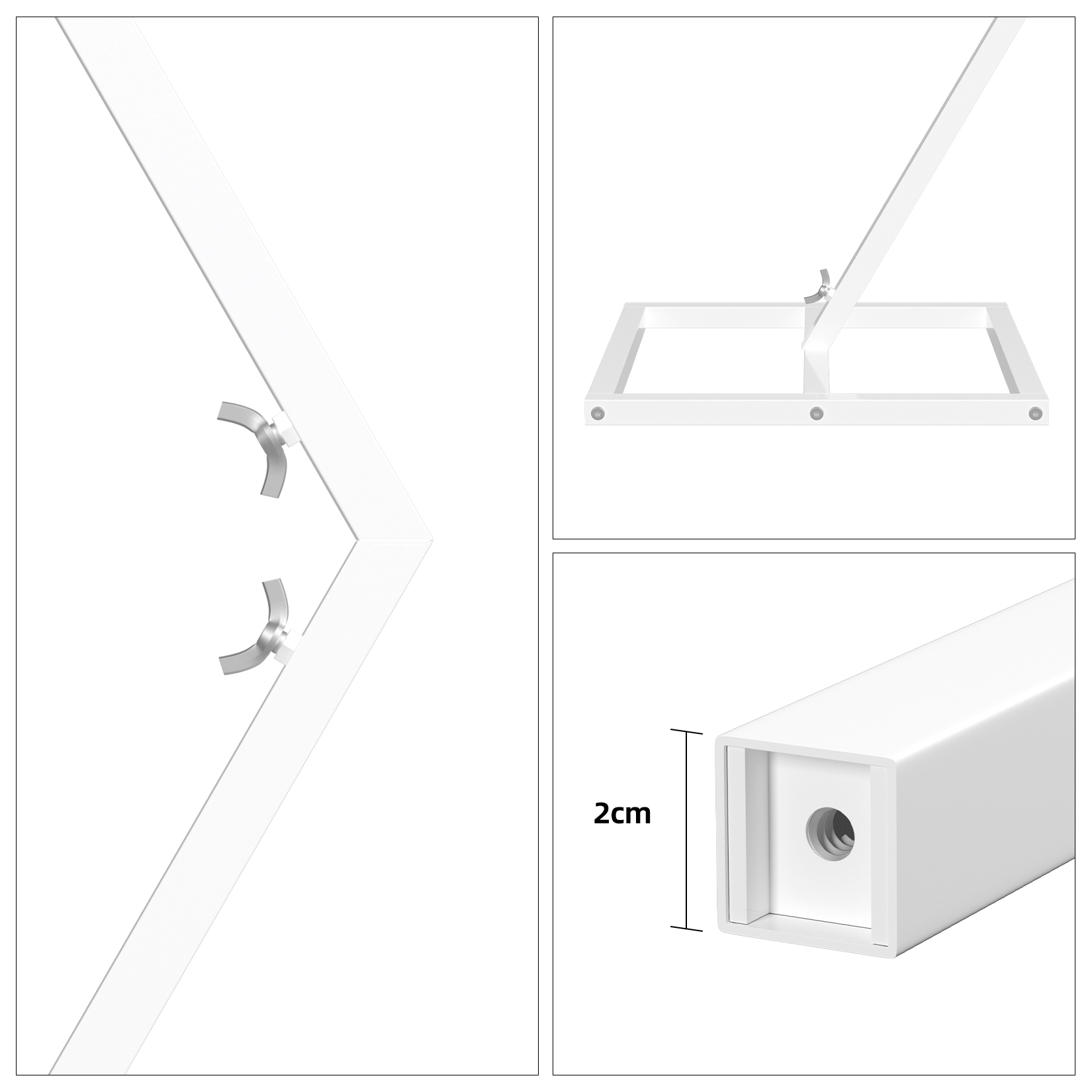 support de toile de fond