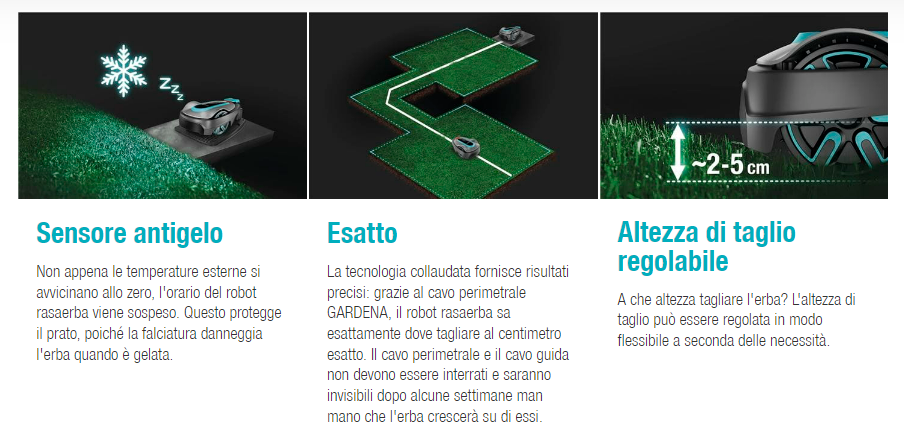 GARDENA Robot Rasaerba SILENO City 600 M² Bluetooth® (15010-34) -Cura Del Prato AAHKMJXYDAFdJAOAIMEbOAchPD92NnCxpRrl2cEzVRy8cIafTtQwqeseh dN6wnYZlYhQWuq3E9h3c1uD74Fbyfn