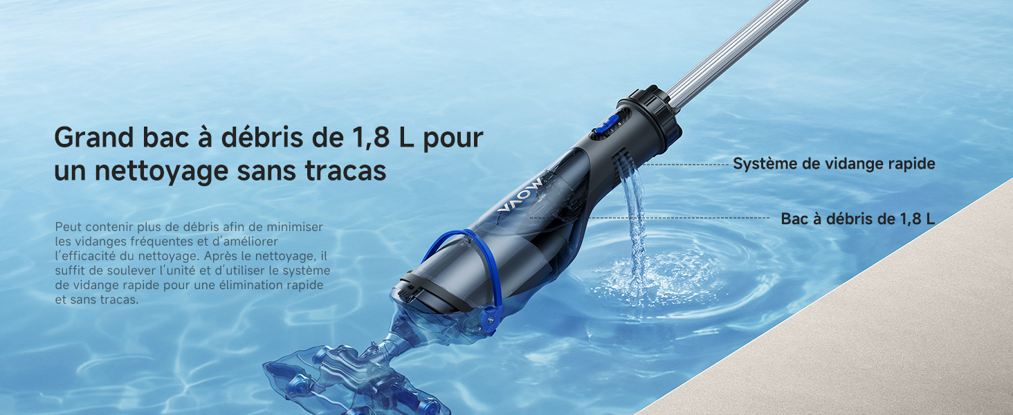Grande capacité 1,8 L