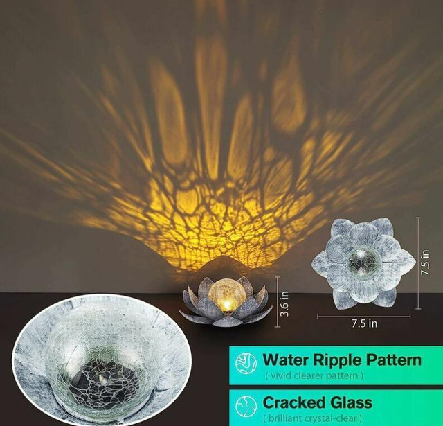 Lampes solaires extérieures de jardin