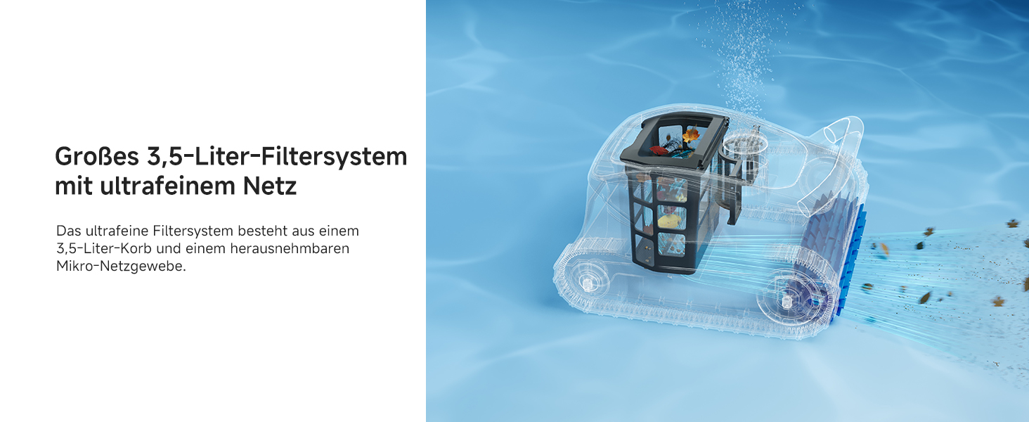 Large 3.5L Filtration System