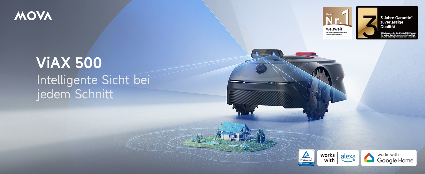 MOVA Robot Lawn Mower Overview