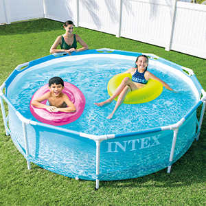 piscina metal frame intex