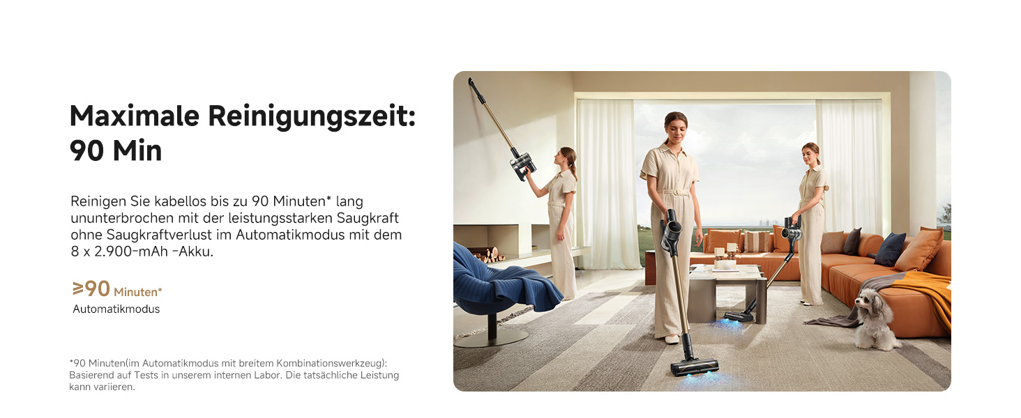 90 Minuten Laufzeit