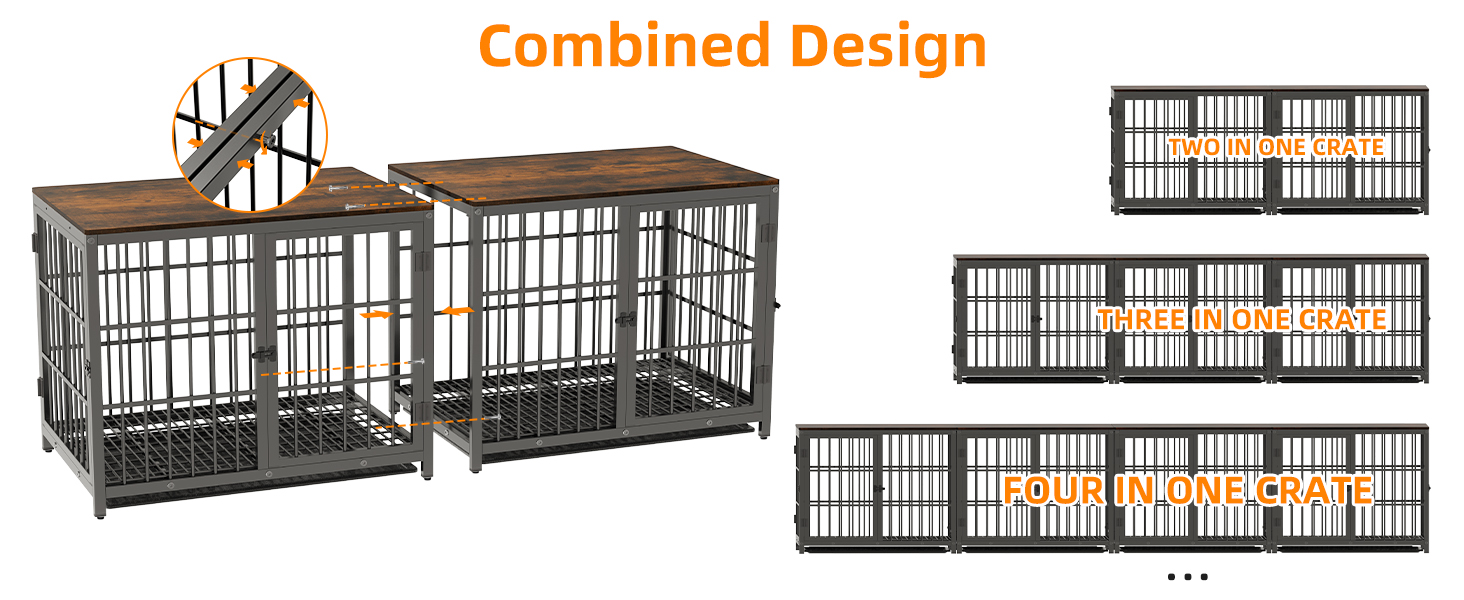 Wooden Dog Crate 3
