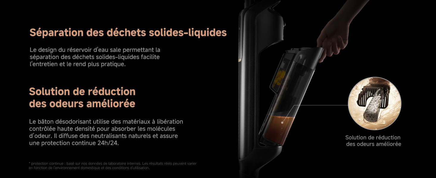 Solution de réduction des odeurs
