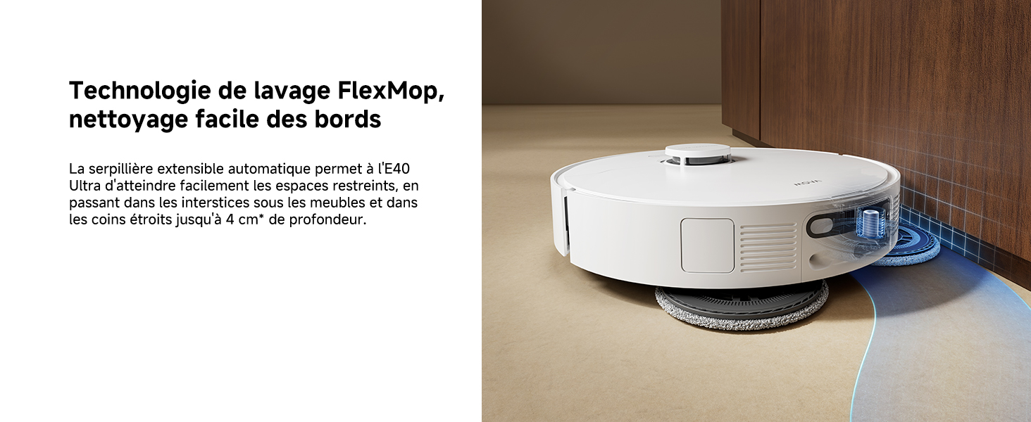Technologie de lavage FlexMop