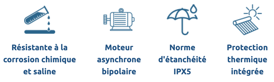 Pompe de filtration ToniCline