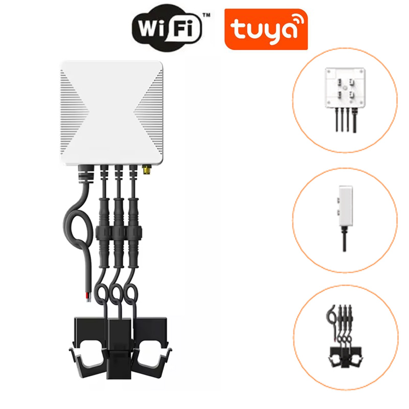 Presa WiFi Smart Con Misuratore Di Consumo - Per Impianto Fotovoltaico Da Balcone E Automazione