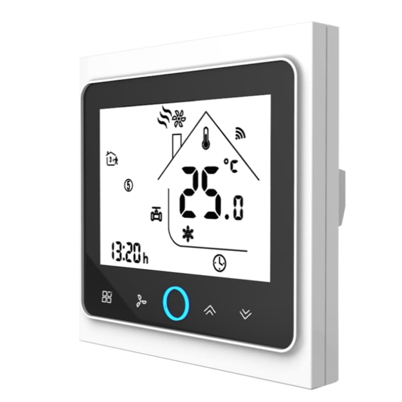 Termostato WiFi,Tuya Smart Controllo Vocale App/Display LCD Retroilluminato  Cronotermostato Programmabili per Riscaldamento Caldaia 3A, Compatibile con  Alexa/Google Assistant : : Fai da te