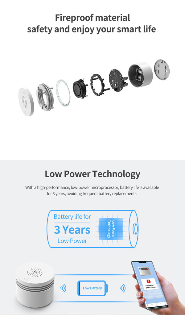 Allarme Acustico ZigBee NEO Graffiti Per Esterni - Con Luce, Impermeabile E Alimentazione Solare