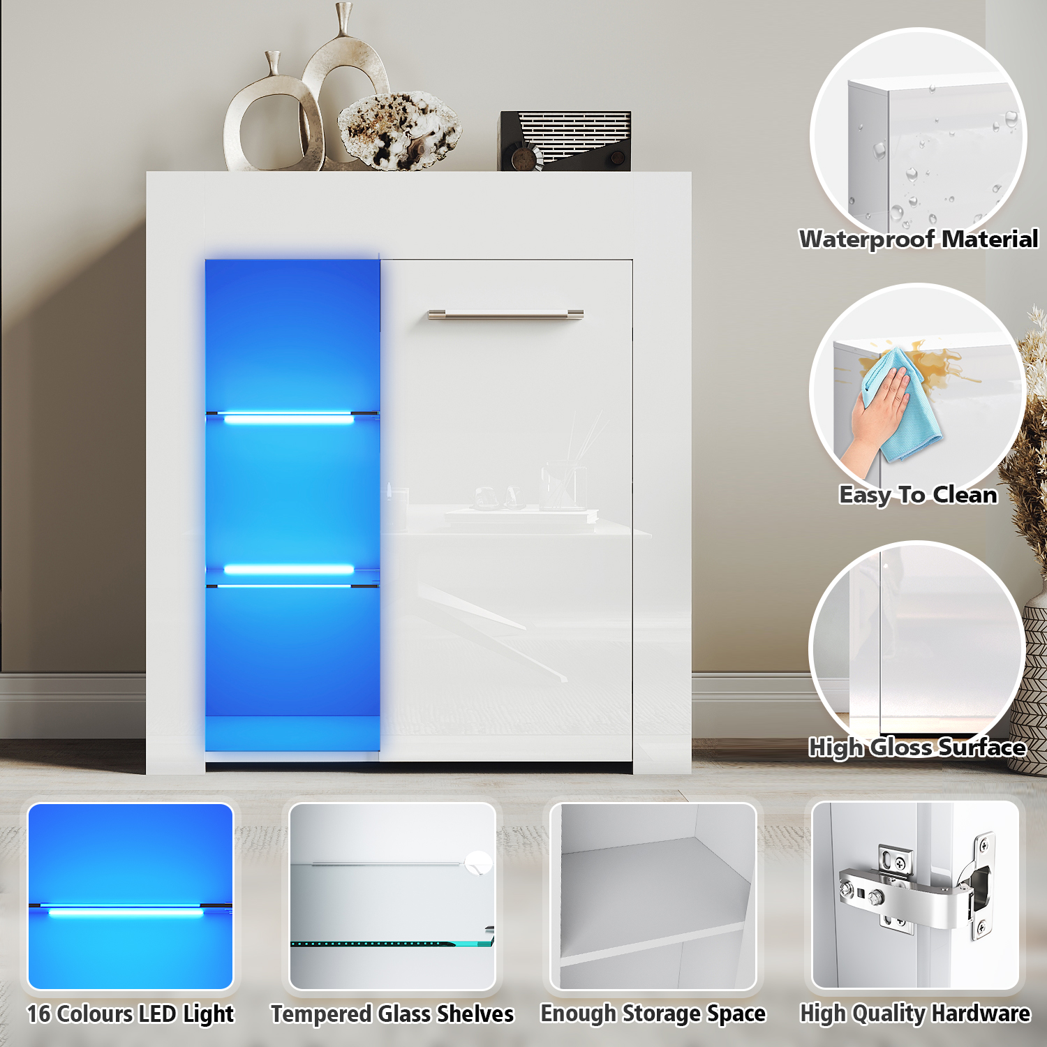 ELEGANT Modern LED Small Display Cabinet In White High Gloss 830 X 750 X 35 Mm Cupboard With 5mm Tempered Safety Glass Shelves Sideboard Unit For Living Room -Living Room Furniture Store AAHKMJXYDAFdJAOAIMEbOAchQ6yL3 M6a4hHESHv29gnVgYglHOyVwEMS5ui9Vu4fEIbXA4bOpDPYwcvz1EdsShY7wgpg5ZLArewM4Y7glb35kTa JKWtVyFlmkKza6Kec6sHl2FdaHDYevKK7LHieLTjqzLybqrT16PTvYGqa5zcQ==