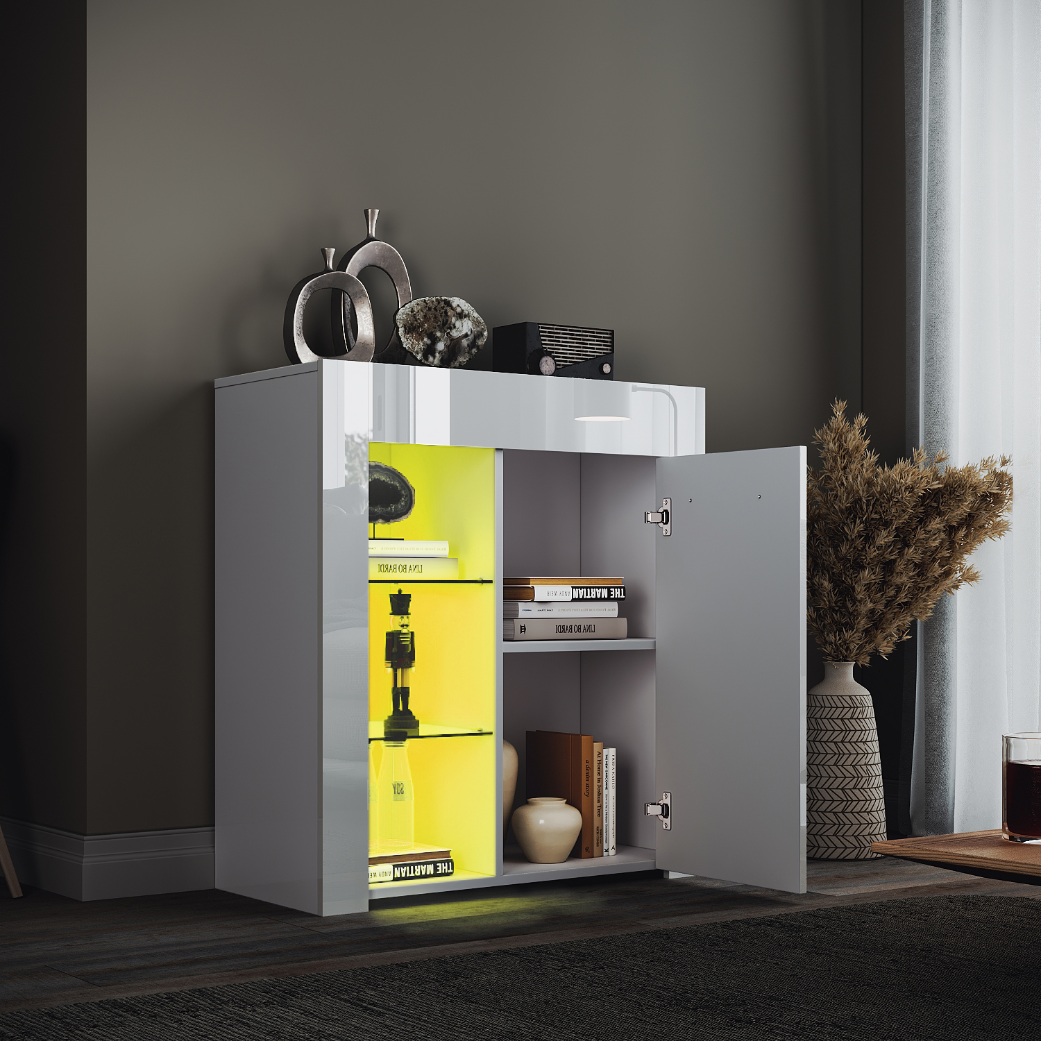 ELEGANT Modern LED Small Display Cabinet In White High Gloss 830 X 750 X 35 Mm Cupboard With 5mm Tempered Safety Glass Shelves Sideboard Unit For Living Room -Living Room Furniture Store AAHKMJXYDAFdJAOAIMEbOAchQ6yL3 M6a4hHESHv29gnVgYglHOyVwEMS5ui9Vu4fEIbXA4bOpDPYwcvz1EdsShY7wgpg5ZLArewM4Y7glb35kTa JKWtVyFlmkKza6Kec7JcslJgNSnom yuSt2pu2VZXPsD0KHGvUiz4hFvfqruw==