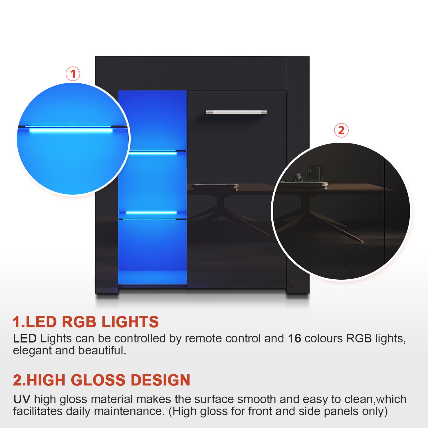 ELEGANT Display Cabinet Black 1 Door High Gloss Sideboard, 750 X 350 X 830 Mm LED Light Storage Cabinet With 5mm Tempered Glass Shelves -Living Room Furniture Store AAHKMJXYDAFdJAOAIMEbOAchQ6yL3 M6a4hHESHv29gnVgYglHOyVwEMS5ui9Vu4fEIbXA4bOpDPYwcvz1EdsShY7wgpg5ZLArewM4Y7glb35kTa JKWtVyFlmkKza6Kec7nQr7qKvH17ktVut1klY391o