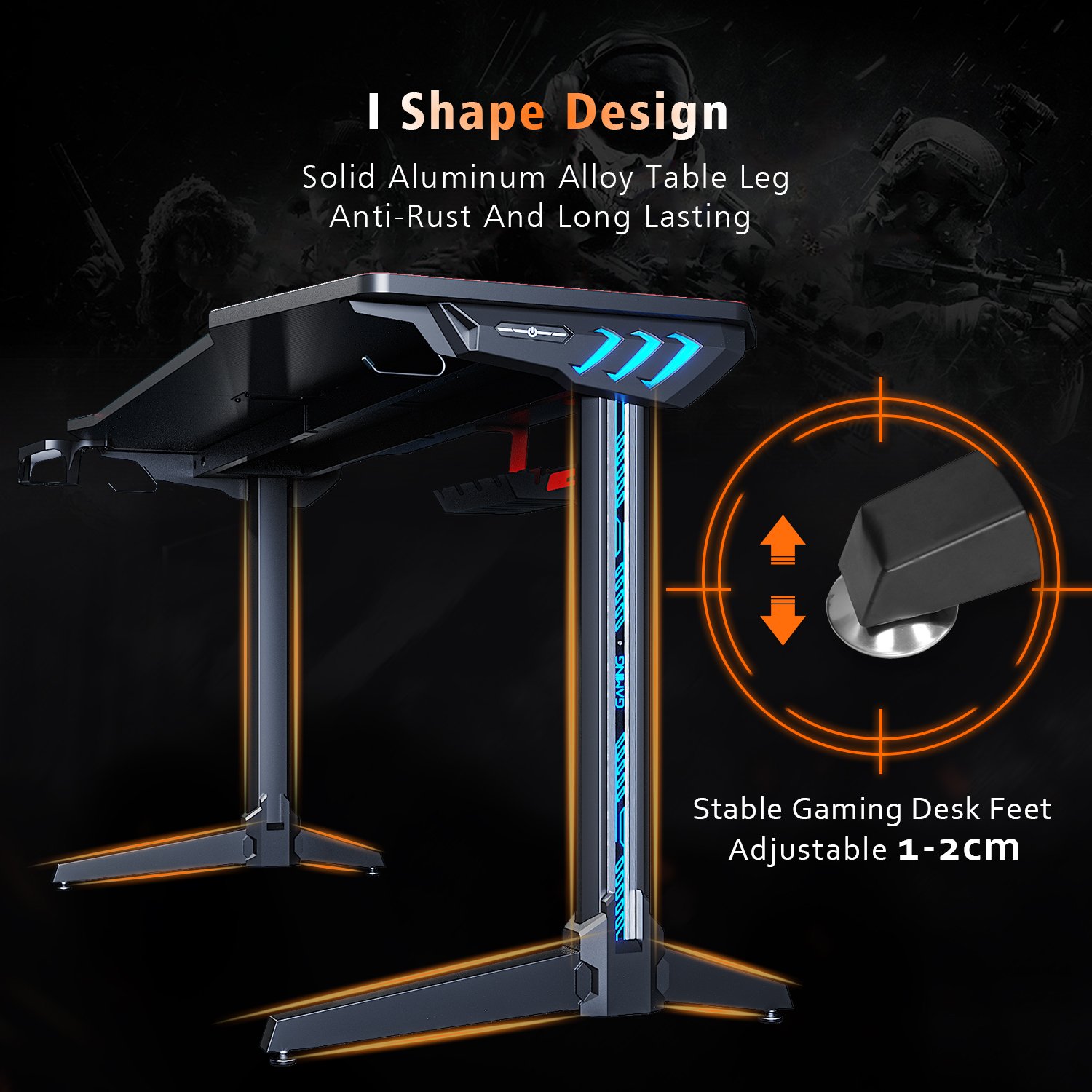 ELEGANT Large Black Gaming Computer Desk With Free Full Mousepad And LED Lights 1400x600mm PC Desk With Adjustable Legs Home Office With Headphone Hooks And Cup Holder Great Gift For Your Son -Office Furniture Store AAHKMJXYDAFdJAOAIMEbOAchQ6yL3 M6a4hHESHv29gnVgYglHOyVwEMS5ui9Vu4fEJg 6KIRQiLzngUROT1Ipmmn4cU1Fwj24uOJNcvt73UmpOBa2zeAYRnKHzSI3EW4cFKedYG