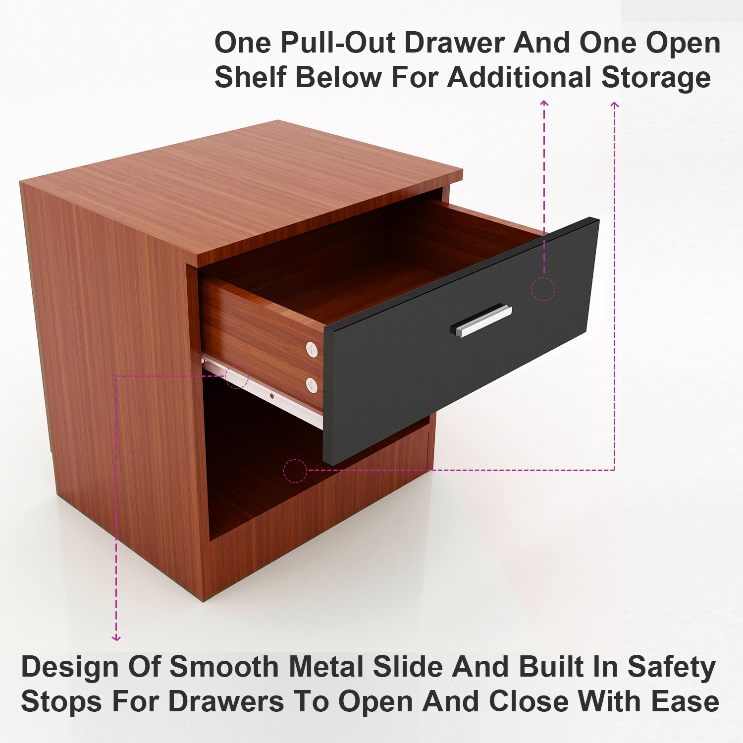 Bedside Cabinet Image 2