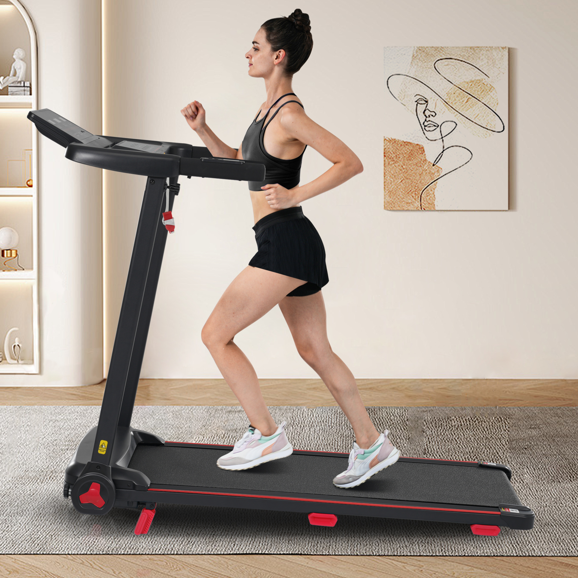 Tapis de Course Pliable 14km/h