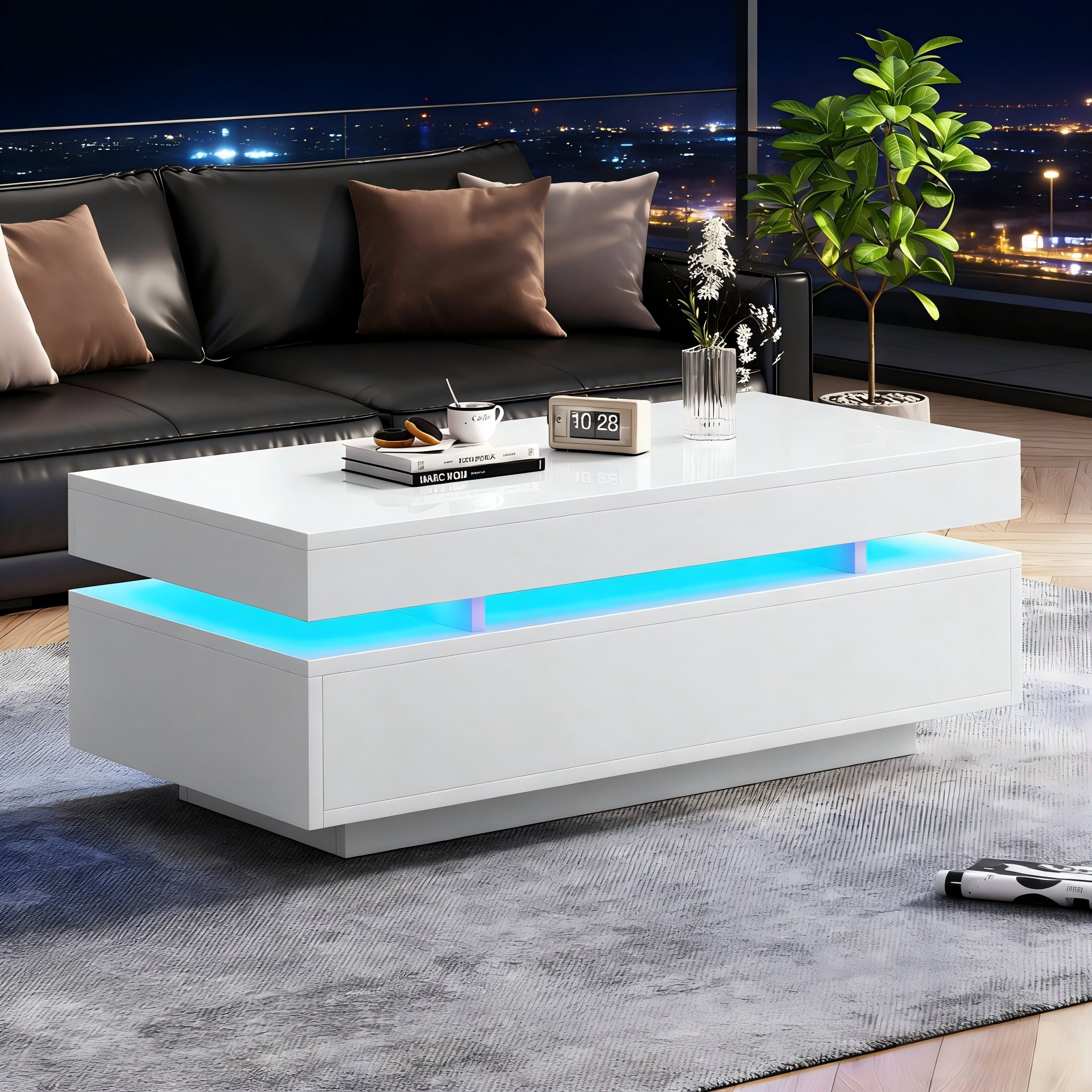 Table basse LED
