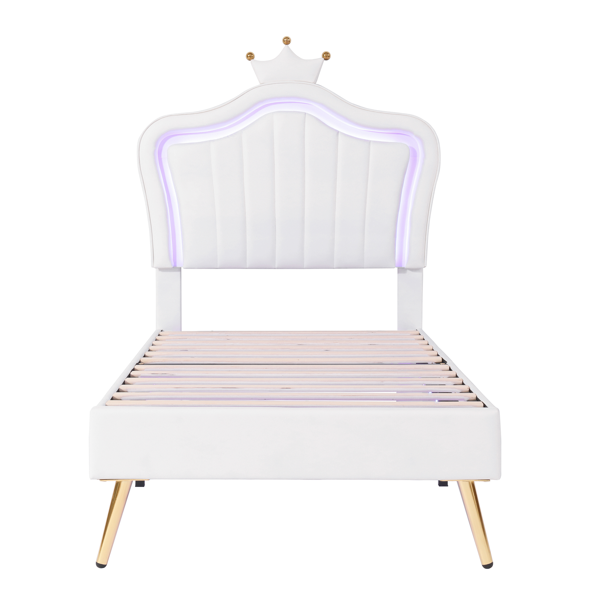 Lit enfant en chambre fille avec LED