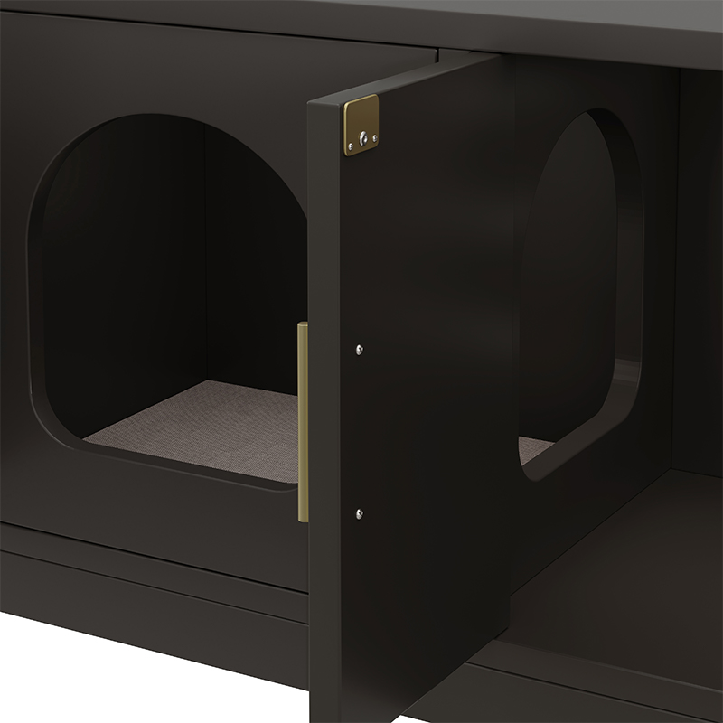 Intérieur rangement et litière