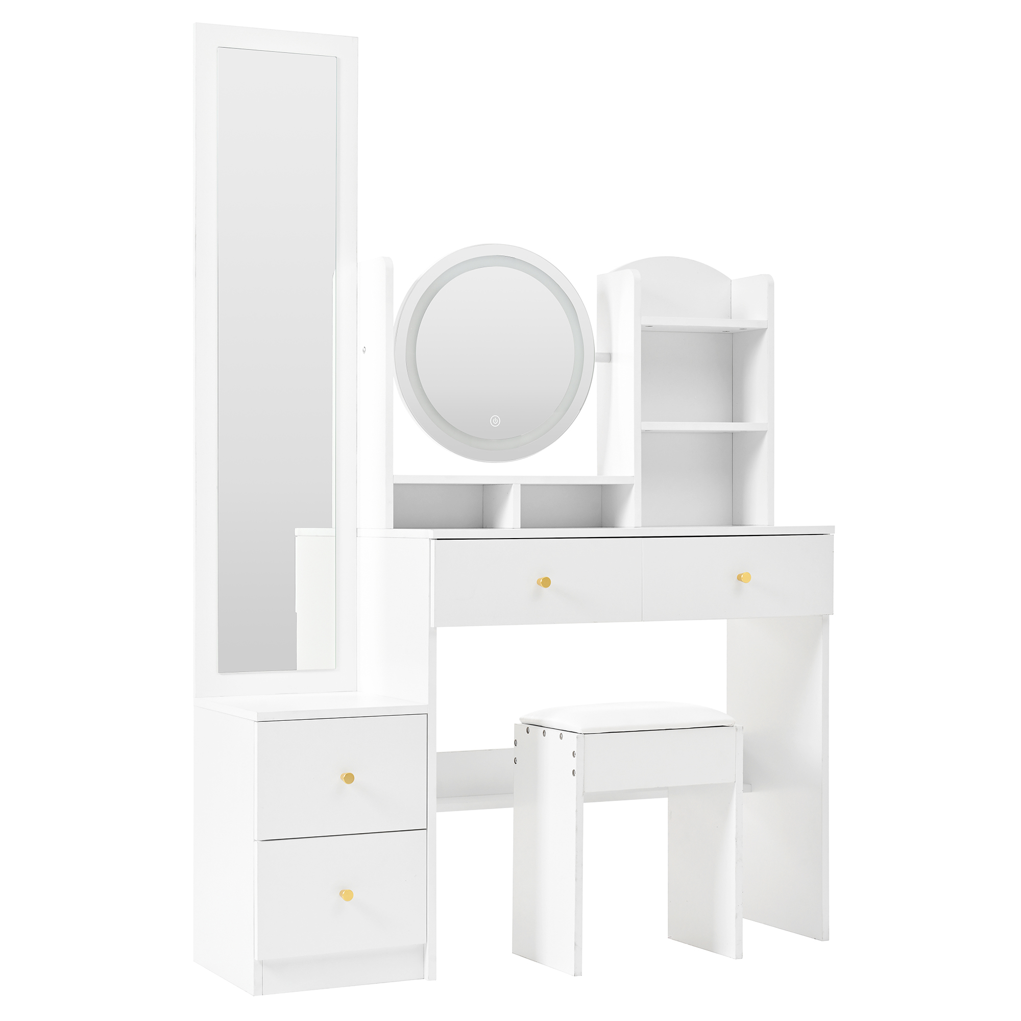 Tabouret et rangement