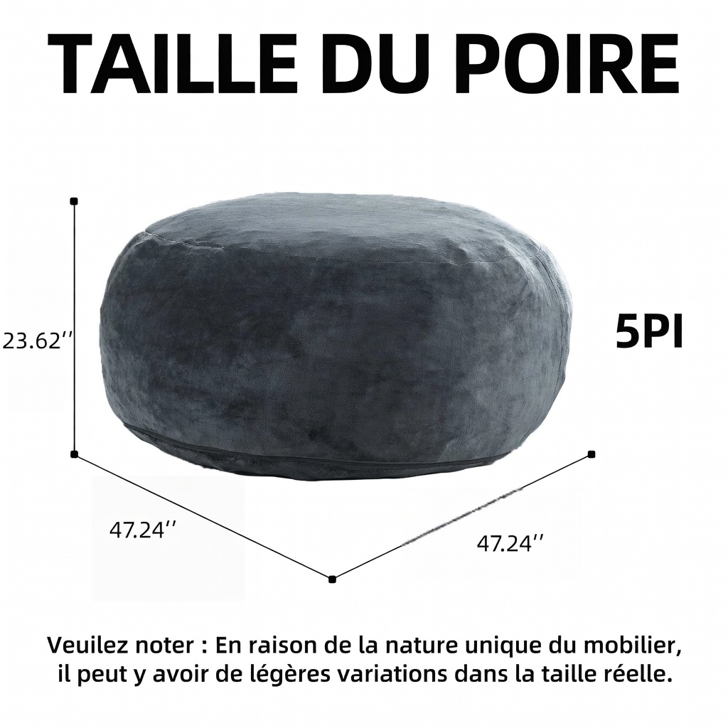Pouffe assis