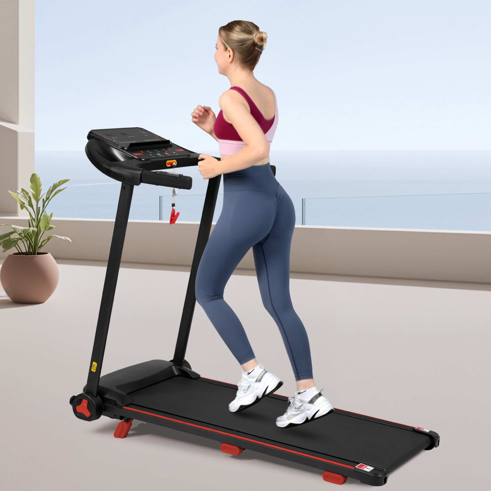 Tapis de Course Pliable 14km/h