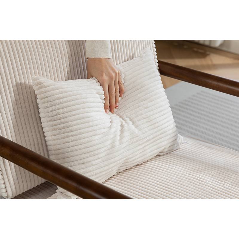 Détail compartiment rangement sous assise