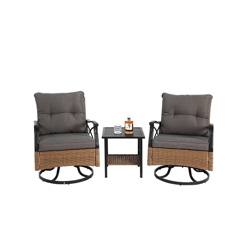 Cadre fer anti-rouille heavy-duty et table intégrée stable