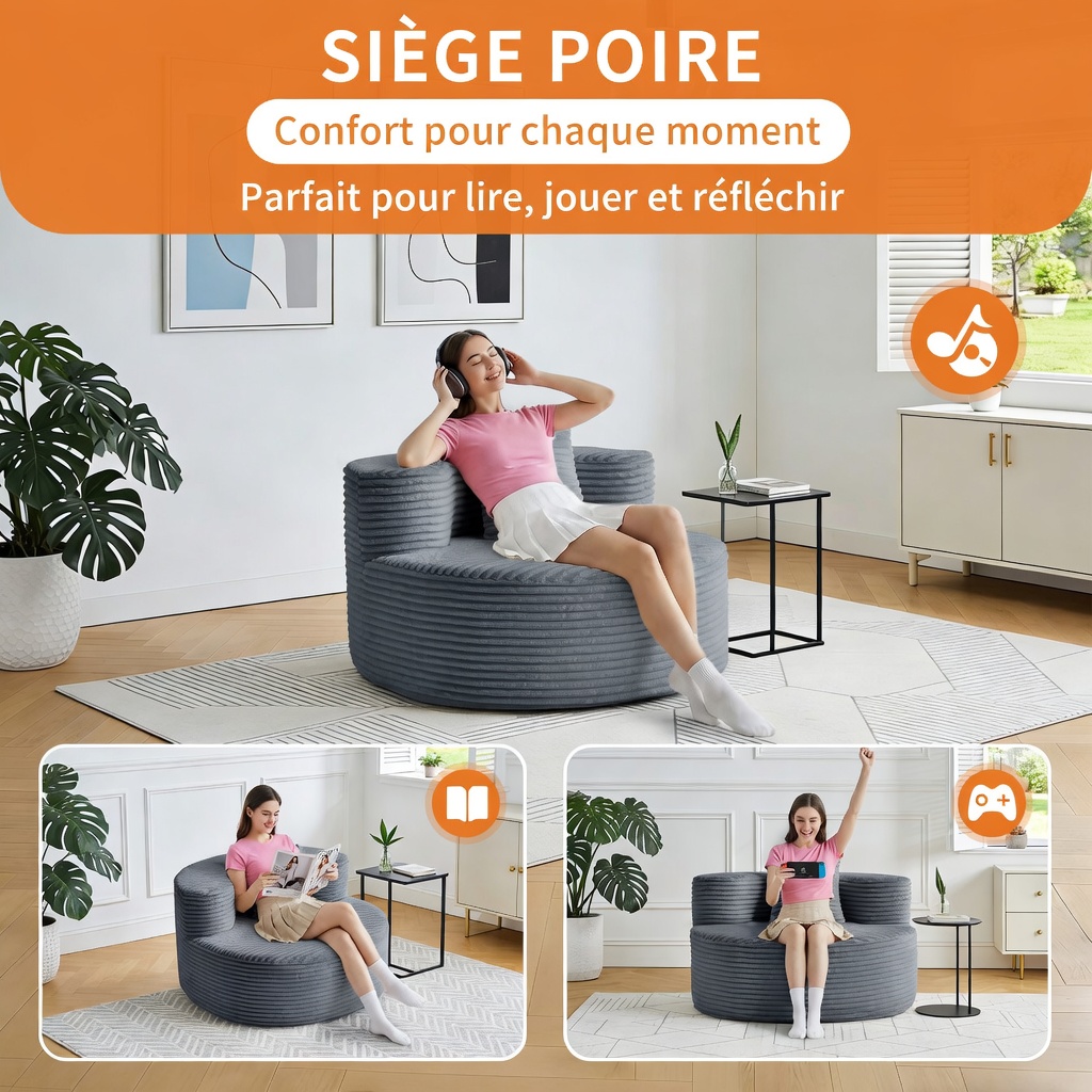 Pouffe LINHOO