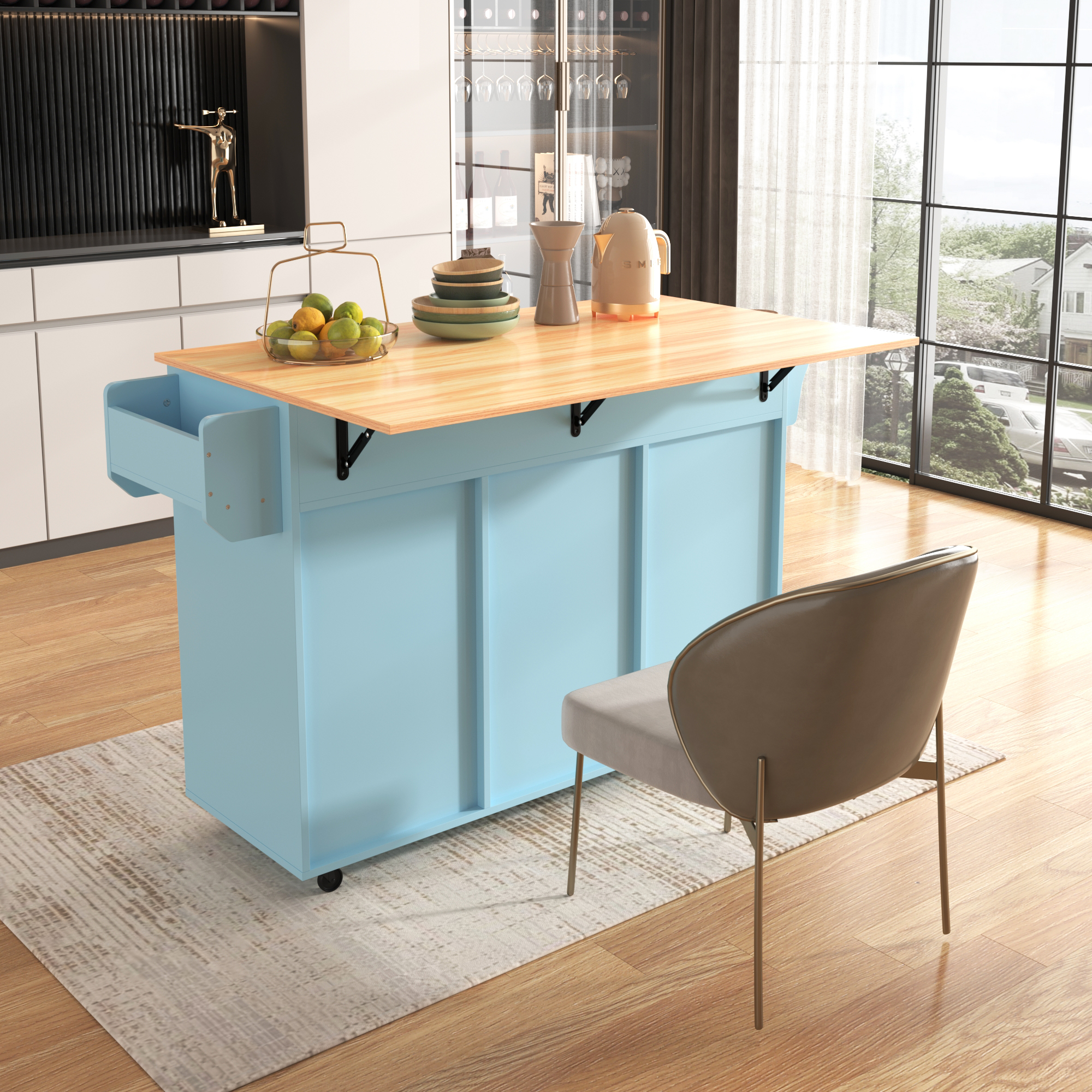 Détail plateau extensible