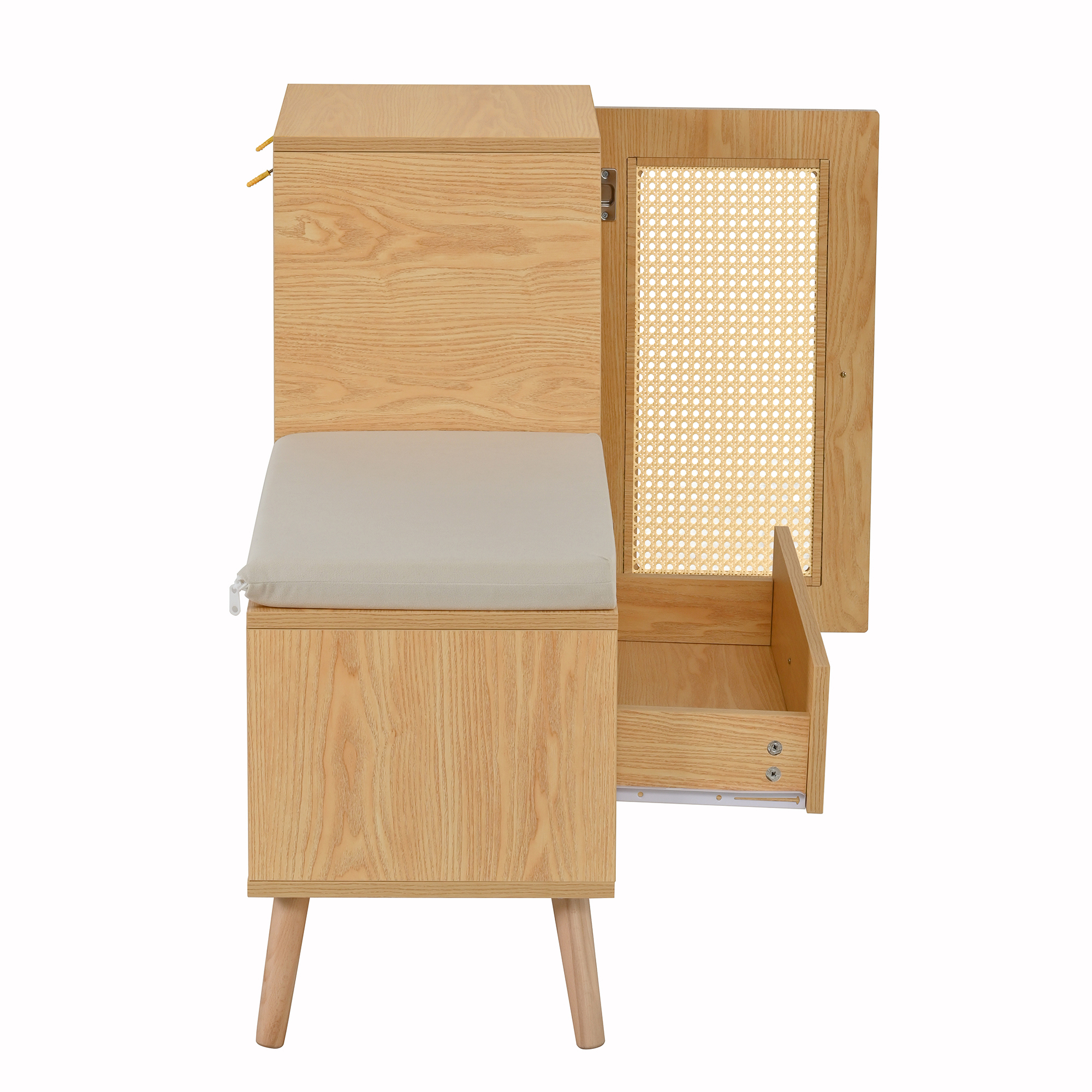 Banc vue de côté